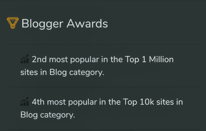 ওয়ার্ডপ্রেস নাকি ব্লগার - Blogger Awards