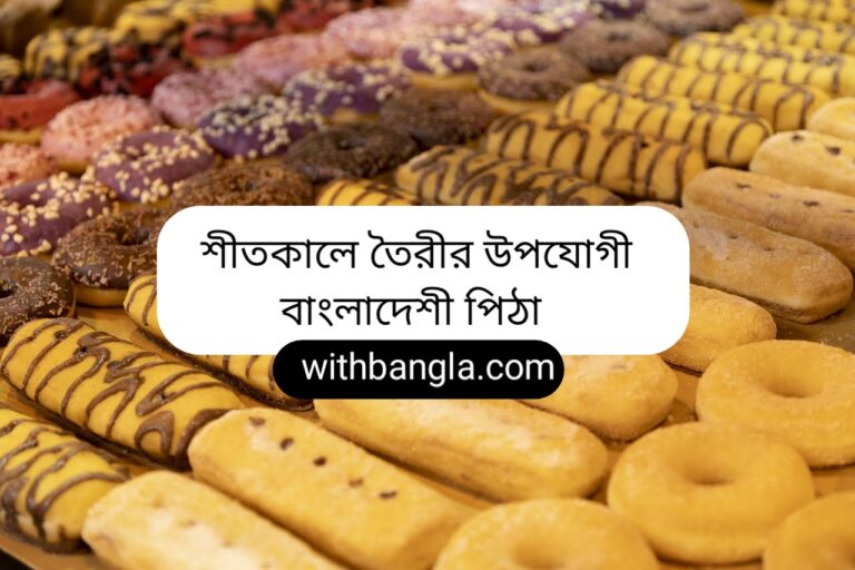 শীতের জনপ্রিয় ছয়টি পিঠা তৈরীর রেসিপি